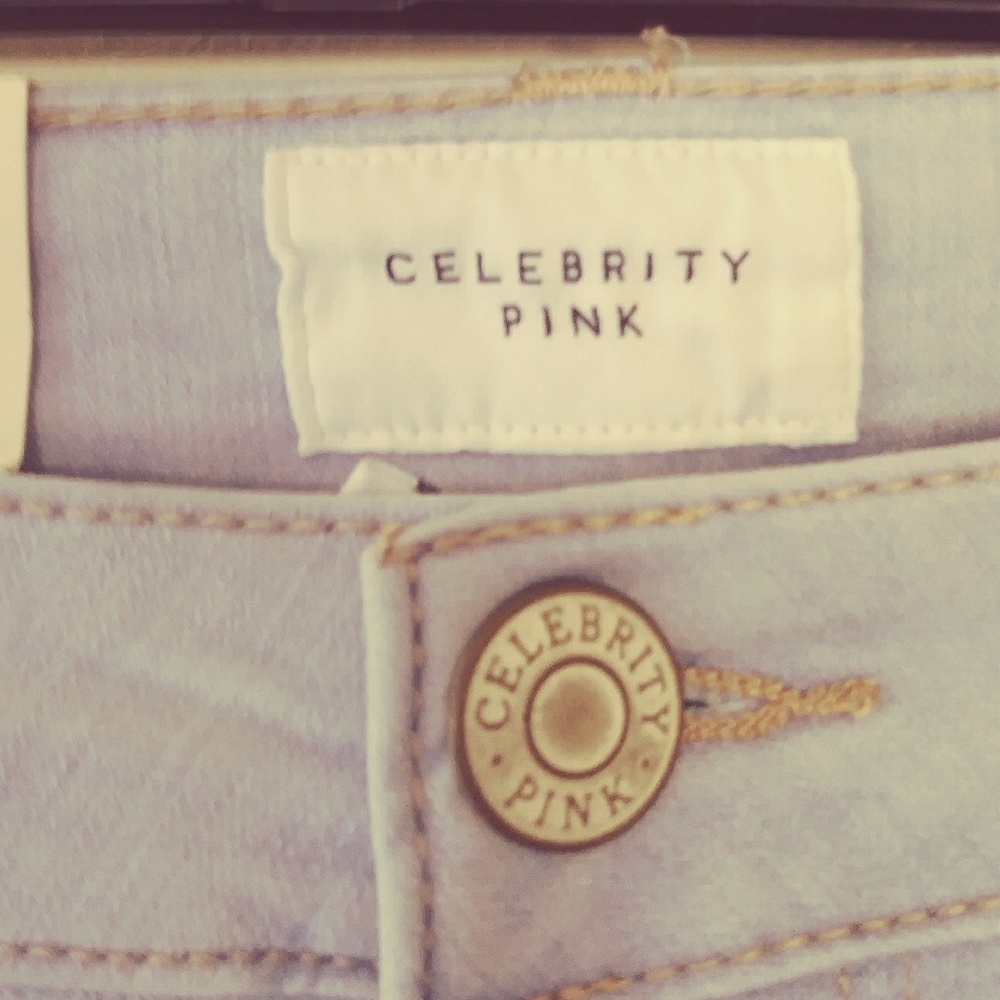 Macy's Cotton Candy Celebrity Pink FlareLeg Jeans - Picture 8 of 8